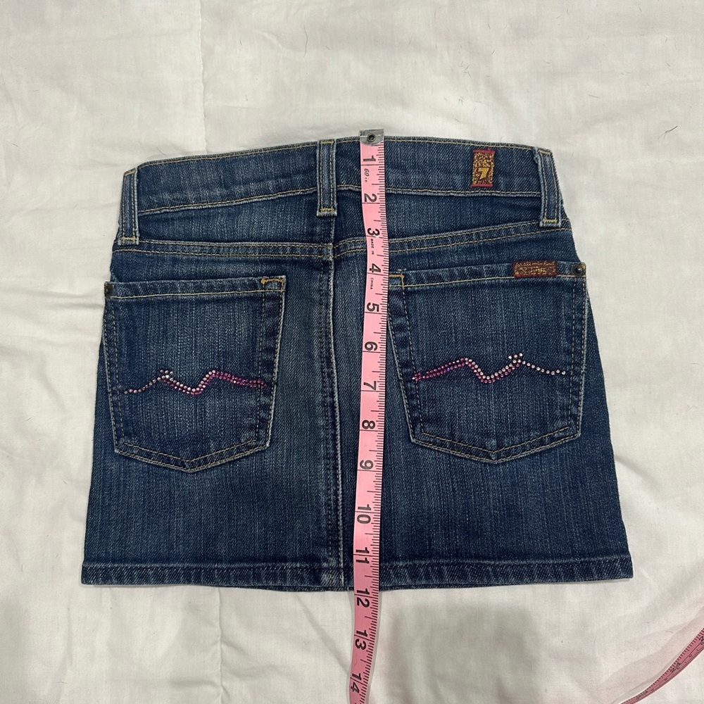 Toddler denim skirt